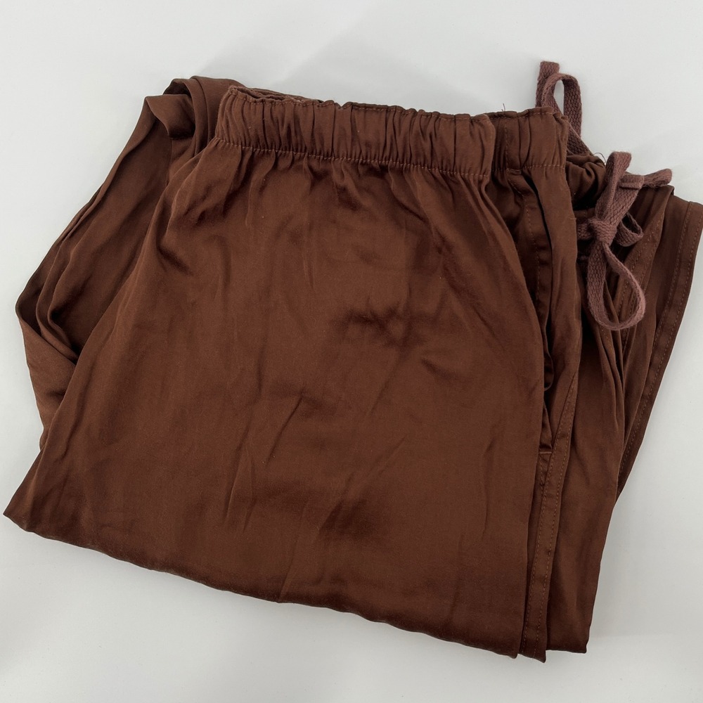 PINK Victoria's Secret. Dress Jogger, Womens, Medium, Brown, Cargo Pocket Pants